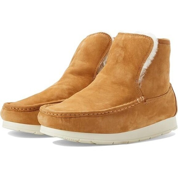 Sperry Moc-Sider STS24647 Winter Boots Men\'s US 11.5 Brown Leather Ankle JOBB642 main image 8